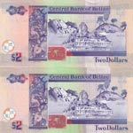 Belize, 2 Dollars, 2014/2017, UNC, p66e, ... 