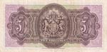 Bermuda, 5 Shillings, 1938, VF, p8a