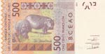 West African States, 500 Francs, 2012, UNC, ... 