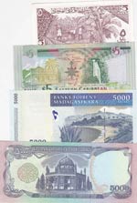Mix Lot, UNC, (Total 4 banknotes)