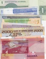 Mix Lot, UNC, (Total 8 banknotes)