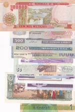 Mix Lot, UNC, (Total 12 banknotes)