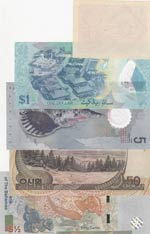 Mix Lot, UNC, (Total 5 banknotes)
