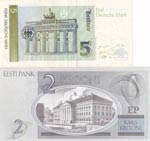 Mix Lot, (Total 2 banknotes)