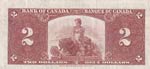 Canada, 2 Dollars, 1937, VF(+), p59b