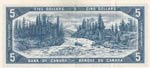 Canada, 5 Dollars, 1954, XF, p77c