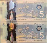 Canada, 5 Dollars, 2013, UNC, p106b, (Total ... 