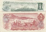 Canada, 1-2 Dollars, 1973/1974, VF, p85; ... 