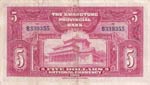 China, 5 Dollars, 1931, VF, pS2426