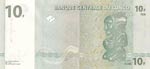 Congo Democratic Republic, 10 Francs, 1997, ... 