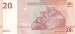 Congo Democratic Republic, 20 Francs, 1997, ... 