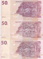 Congo Democratic Republic, 50 Francs, ... 