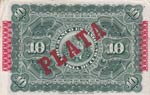 Cuba, 10 Pesos, 1896, UNC(-), p49d