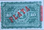 Cuba, 10 Pesos, 1896, XF, p49d
