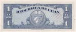 Cuba, 1 Peso, 1960, UNC, p77b