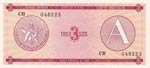 Cuba, 3 Pesos, 1985, ... 