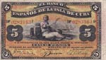 Cuba, 5 Pesos, 1896, VF, ... 