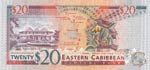 East Caribbean States, 20 Dollars, 2003, ... 
