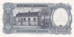 Argentina, 5 Pesos on 500 Pesos, 1969/1971, ... 