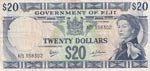 Fiji, 20 Dollars, 1969, ... 