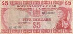 Fiji, 5 Dollars, 1971, ... 