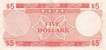 Fiji, 5 Dollars, 1974, XF(+), p73b