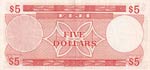 Fiji, 5 Dollars, 1974, XF, p73c