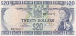 Fiji, 20 Dollars, 1974, ... 