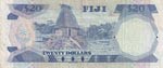 Fiji, 20 Dollars, 1988, VF, p88a
