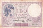 France, 5 Francs, 1939, ... 