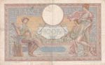 France, 100 Francs, 1939, VF(+), p86b