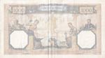 France, 1.000 Francs, 1938, VF, p90c