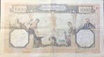 France, 1.000 Francs, 1940, VF, p90c