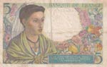France, 5 Francs, 1943, VF, p98a