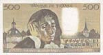 France, 500 Francs, 1977, VF(+), p156d