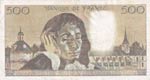 France, 500 Francs, 1980, VF, p156e