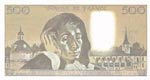 France, 500 Francs, 1990, UNC, p156h
