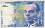 France, 50 Francs, 1993, ... 