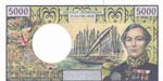 French Pacific Territories, 5.000 Francs, ... 