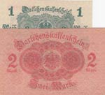 Germany, 1-2 Mark, 1914, UNC, p51; p54, ... 