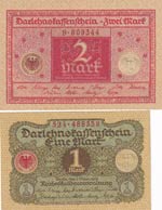 Germany, 1-2 Mark, 1920, ... 