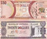 Guyana, 20-50 Dollars, ... 