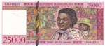 Madagascar, 25.000 Francs, 1998, UNC, p82  