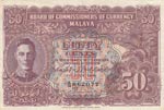 Malaya, 50 Cents, 1941, ... 