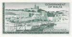 Malta, 10 Shillings, 1963, UNC(-), p25a ... 
