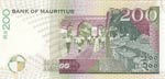 Mauritius, 200 Rupees, 1998, UNC, p45  