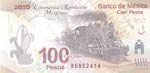 Mexico, 100 Pesos, 2010, XF(+), p128 Polymer ... 