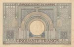 Morocco, 50 Francs, 1947, XF, p21  