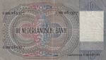Netherlands, 10 Gulden, 1941, VF(-), p56b  
