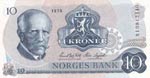 Norway, 10 Kroner, 1978, ... 